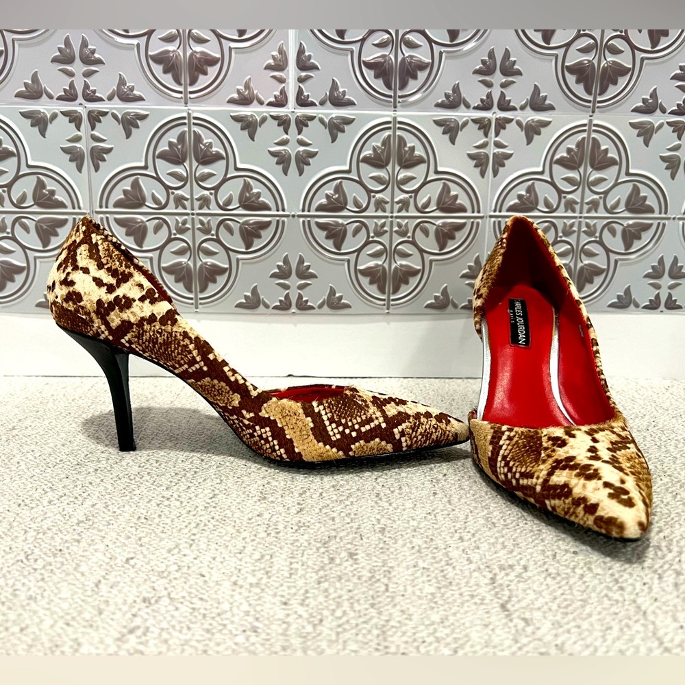 Charles Jourdan Paris Half d'Orsay Pump.